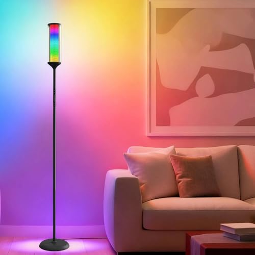 JOOFO RGB Smart Floor Lamp with Remote and Touch Control,