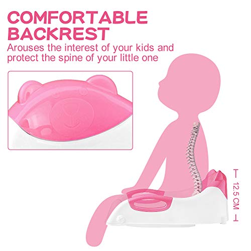 image for augtarlion Potty Training Seat with Step Stool Ladder, Potty Training 