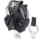 LIVANS Handcuff Case,Handcuff Holster Fits Standard Handcuffs/Cuffs,Tactical Hand Cuff Pouch for Duty Belt/Police Vest,Quick Gear Hand Cuff Pouch