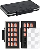 tarjeta de transporte barcelona para parados 【Sistema de bloqueo ergonómico】El cierre del estuche de transporte para tarjetas de memoria se cierra firmemente y se puede abrir fácilmente con los dedos.