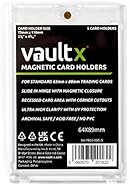 Vault X Magnetic Card Holders - 35pt for Trading Cards & Sports Cards (5 Pack)