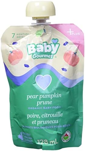 Baby Gourmet Foods Plus-8 Plus Months-Peachy Pumpkin Spiced Amaranth, 128ml