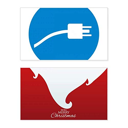 Câble de chargement bleu de Noël Merry Christmas pour illuminer votre bureau de fête