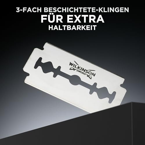 WILKINSON SWORD - Barber's Style 5x Double Edge Rasier Wechsel-Klingen Für Männer
