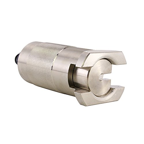 Cylinder Puller, Stainless Steel Nail Puller, Lock Plate Puller Tool for Lockpicking and Locksmith (Silver)