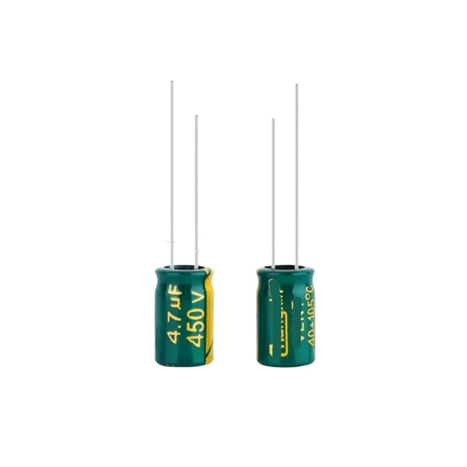 Condensateur 450V 4.7uF 8x12mm électrolytique pour réparation de circuit électronique x10
