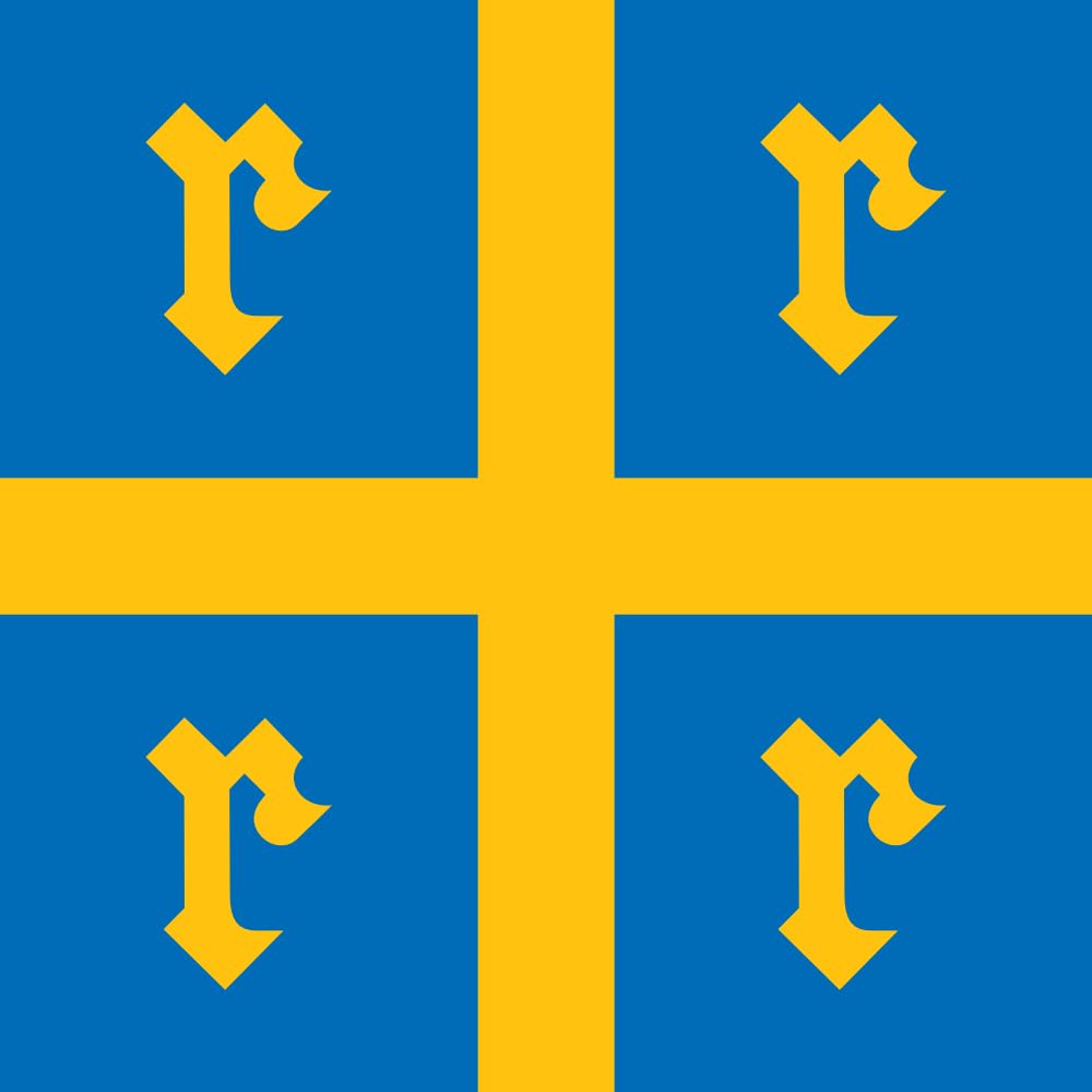 Drapeau Rauma 120x120cm | Solution grand format pour pavoisement
