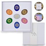 PREMIUM QUALITÄT – Über das Chakra Set freut sich garantiert jeder. Egal ob zum Geburtstag, Hochzeitstag, Weihnachten oder einen anderen Anlass. Dank der schicken Geschenkbox landest Du immer einen Volltreffer!