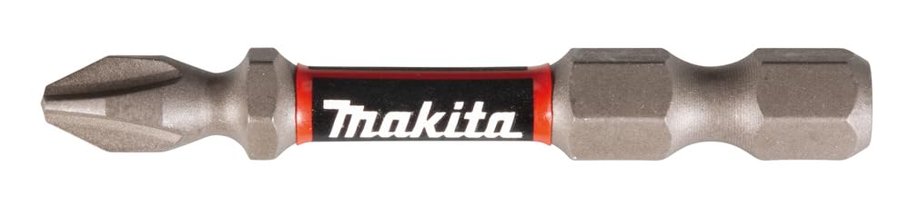 Makita Gray E-03274 Impact Premier Double Torsion Bit Ph2 50Mm