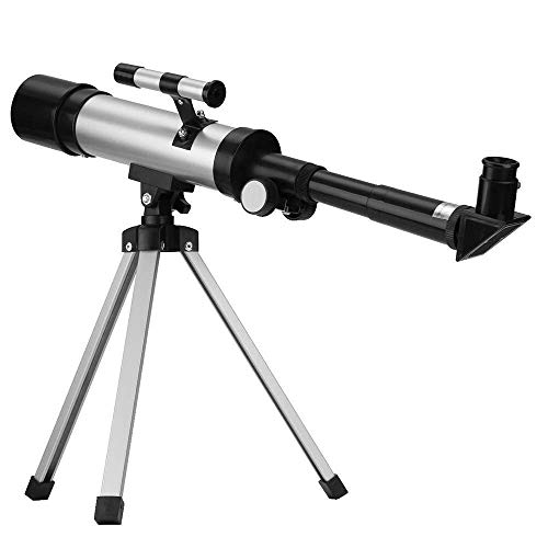 Telescopio astronómico refractor 360x50mm con trípode miniatura 1