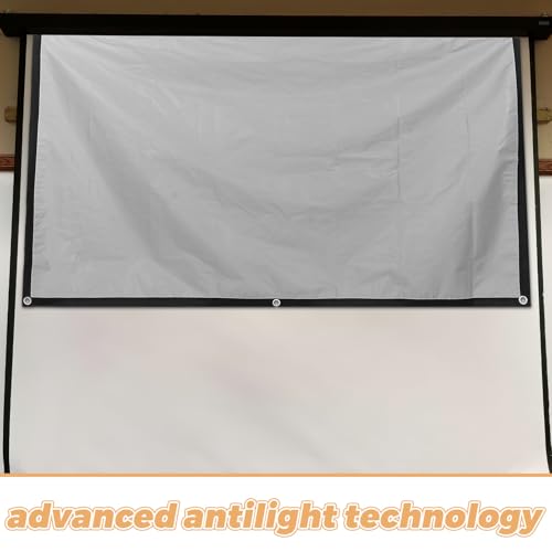 Pantalla de proyección plegable anti luz 72 pulg 16:9 miniatura 3