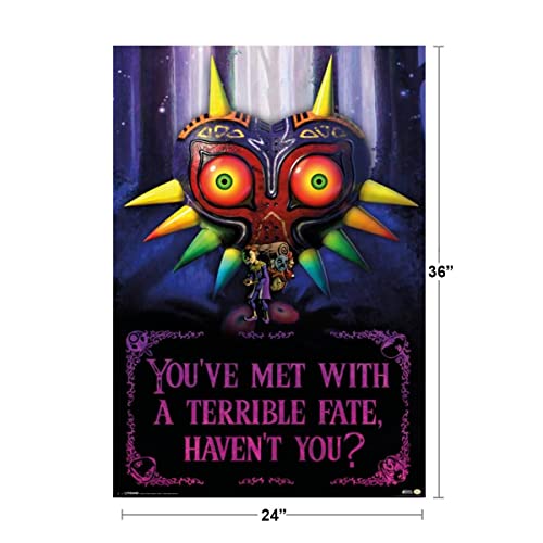 Pyramid America Zelda Youve Met With A Terrible Fate Havent You Video Game Gaming Cool Wall Decor Art Print Poster 24X36 #TOP2