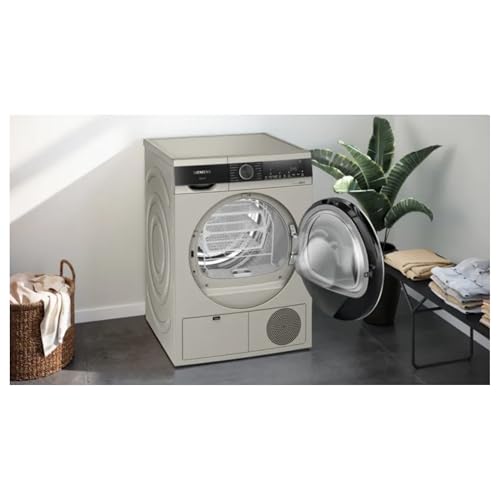 Image of Siemens 9 kg Fully Automatic Front load Condenser Tumble Clothes Dryer WP41G208IN, Silver Inox, Inbuilt Heater
