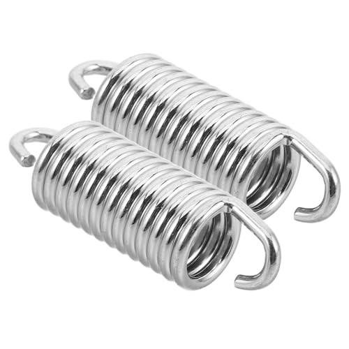 Ciieeo Resorte Antitraqueteo de Pinza de Freno para Coche Compatible 1997-2008 Resorte de Retracción de Pastilla de Freno Trasera de Hierro Resistente de Disco Automotor