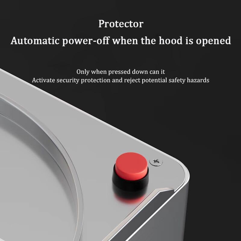 Stainless Steel Wave Potato Chips Cutter Electric French Fry Machine Wavy Potato Sticks Machine (5 in 1 Straight&Wave Knife&Dicer&Slicer&Shredder)