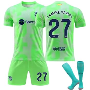 Amazon.co.jp: 24-25 バルセロナ アウェイ2 ヤマル サッカー