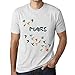 Produktbild Herren T-Shirt Origami Mars Grafik Tshirt Männer Geschenk Ideen Jahrgang Altweiß XL