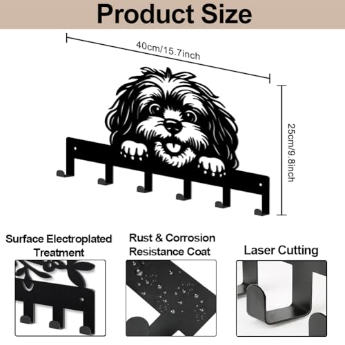 Porte clés en métal chien pour ne plus jamais perdre vos clés et sacs - 3