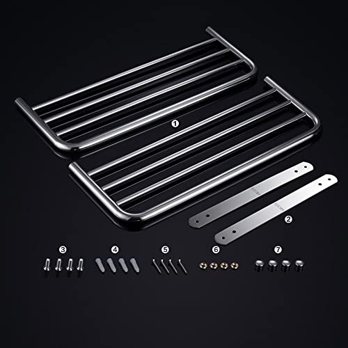 Toallero de pared multifunción ajustable con doble barra 5