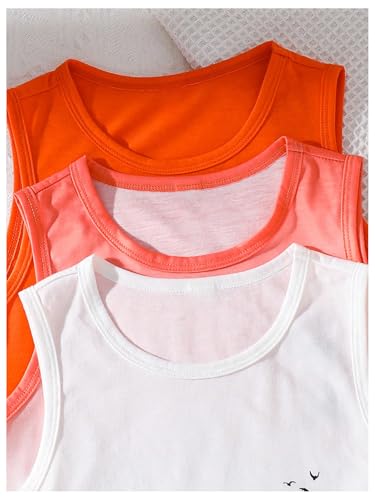 Floerns Boy's 3 Piece Tropical Graphic Tank Top Crew Neck Sleeveless Summer Tops4