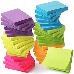 Mr. Pen- Sticky Notes, Bright Neon Colors, 1.5x2 inch, 2160