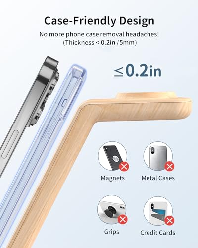 Image of Wireless Charging Station for Apple Products: 3 in 1 Apple Wireless Charger for iPhone 16 /15 /14 /13 /12 /11 /SE /X Pro Max - Apple Watch Ultra /10 /9 /8 /SE /7 /6 /5 /4 /3 - AirPods 2 /3 /4 Pro