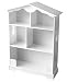 Produktbild Leomark Regal für Spielzeug - White - Holzregal, Aufbewahrungsregal für Kinder, Spielzeugregal, Kinderregal, Weiß Organizer, Puppenhaus, Höhe: 101 cm
