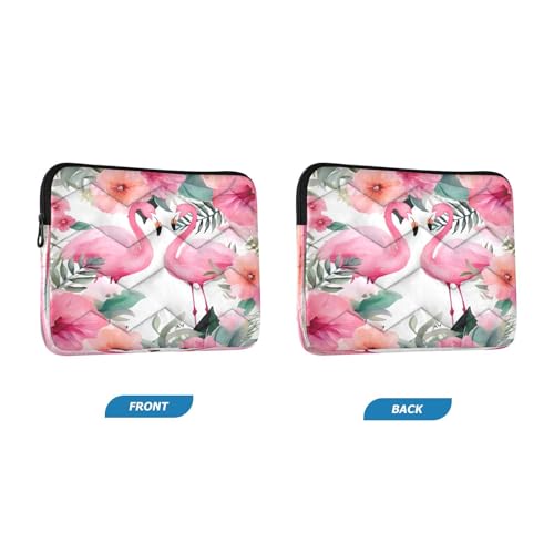 Funda para portátil 13-14 pulgadas Flowers Flamingo miniatura 2