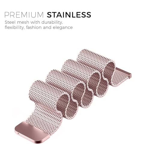 Image of GRIPP Stainless Steel Watch Strap with Strong Magnetic Clasp for 44mm /45mm /46mm /49mm, Watch Series 11 /10 /9 /8 /7 /6 /5 /4, SE 3 /2 /1, Ultra 3 /2 /1, Lightweight, Adjustable (Watch Not Included)