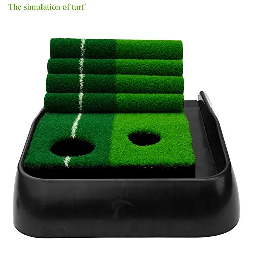 Tapis de putting extra long pour progresser au golf à la maison sans club - 5