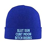 Homme Et Femme Bonnet Chapeau Salope Soleil Chatte Lune Salope Se Levant Bonnet Beanie Classique Bonnet De Travail Unisexe Bonnet De Trawler pour Ski Hiver des Sports