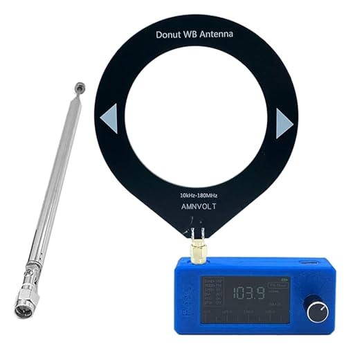 Récepteur radio miniature SI4732 portable ondes courtes SW LW AM FM SSB avec antennes