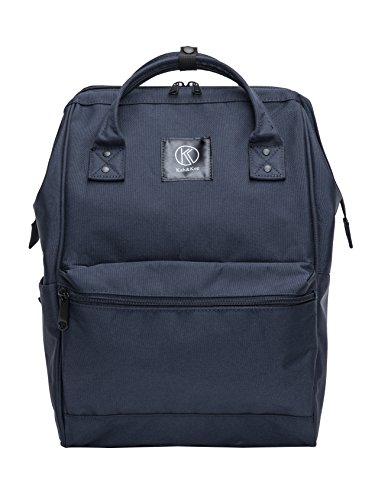 Kah Kee Mochila Portatil Compartimiento para Laptop Antirrobo Impermeable Universidad