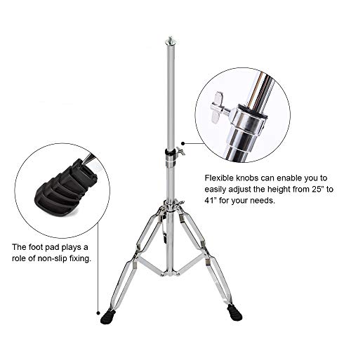 Image of ENNBOM 32 Notes Glockenspiel Kit Xylophone Bell Percussion Instrument Set with Adjustable Stand Mallets and Carrying Bag