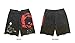 Pantalones Cortos de Mezclilla para Hombre Hip Hop Moda Payaso Alfabeto Graffiti...