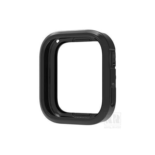 [LUNBER-ARMOR] For Redmi Watch 6 �P�[�X �J�o�[ TPU �ϏՌ� ���U�[�� ���� For �V���I�~ ���b�h�~�[�E�H�b�`6 �\�t�g�P�[�X �ی�P�[�X/�J�o�[(�u���b�N)