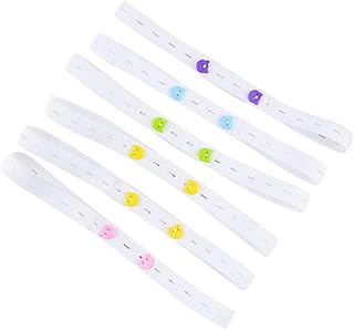 Toyvian 20 Peças Fraldas Recém-Nascidas Com Fivela Fixadores Para Fraldas Infantis Fita De Segurança Para Fixação De Fraldas Cintos Tiras De Fraldas Para Bebês Fita Adesiva Elástica