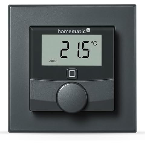 Homematic IP Wall Thermostat with Humidity Sensor Cover
