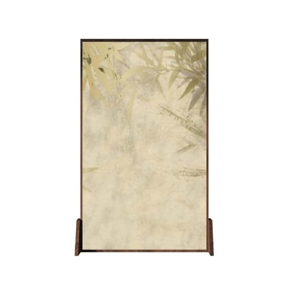 Privacy Screen Creative Retro Screen Partition Decoration Living Room Porch Zen Tea Entrance Movable Room Divider