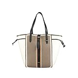  FURLA Net L Tote Tasche aus Leder, mehrfarbig, Shopper für Damen, 35 x 27 x 19 cm