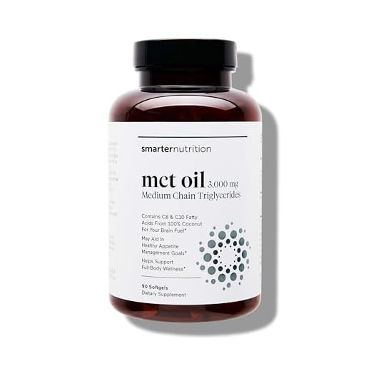 SMARTERNUTRITION MCT Oil Capsules 90ct