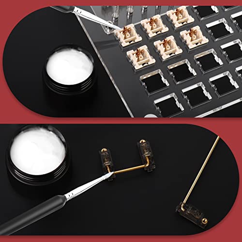 Image of RUNJRX Keyboard Switch Lube Kit JRX 205G0 0.53oz /15g, Switch Opener for Cherry MX TTC Holy Pandas Switch,Lube Tools for Mechanical Keyboard Switch