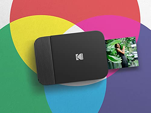 Kodak Smile Instant Digital Bluetooth Printer For Iphone & Android – Edit, Print & Share 2X3 Zink Photos W/ Smile App (Red) #TOP5