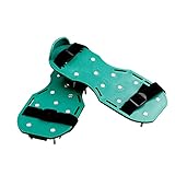 MAYISO Lawn Aerator Shoes with Hook & Loop Straps for Effectively Aerating Lawn Soil,Spiked Shoes ep