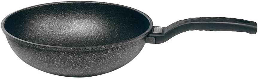 Prolinemax 8" Marble Wok Non-Stick Cooking Frying Pan Pot 5 Layer Marble Wok Cookware