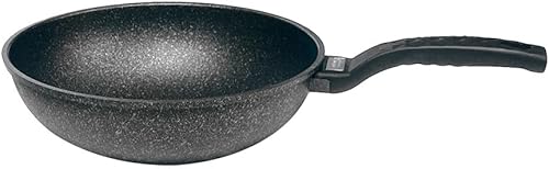 Miniatura 3 de Prolinemax 8 "mármol wok antiadherente cocina sartén olla 5 capas mármol wok utensilios de cocina
