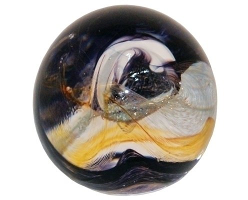 Caithness Golden Glass Mooncrystal Fermacarte 55Mm...