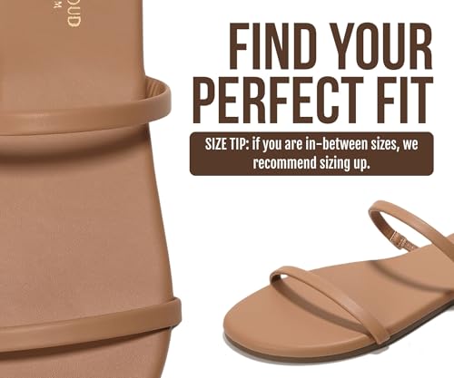 Image of Project Cloud Summer Sandals for Women with Memory Foam Insole (Transition) | Memory Foam Insole; Beach Flip Flops; Non-Slip Sole; Lightweight Double Straps; Summer Sandals for Women; Everyday Comfort