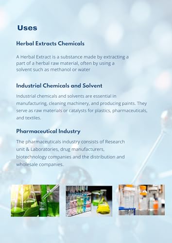 Image of High-Premium Quality Double-Distilled 99.9% Purity Denatured Ethanol ISO 9001:2015 Certified Suitable for Analytical & Laboratory Use Generic Brand | Net Volume: 500 ml