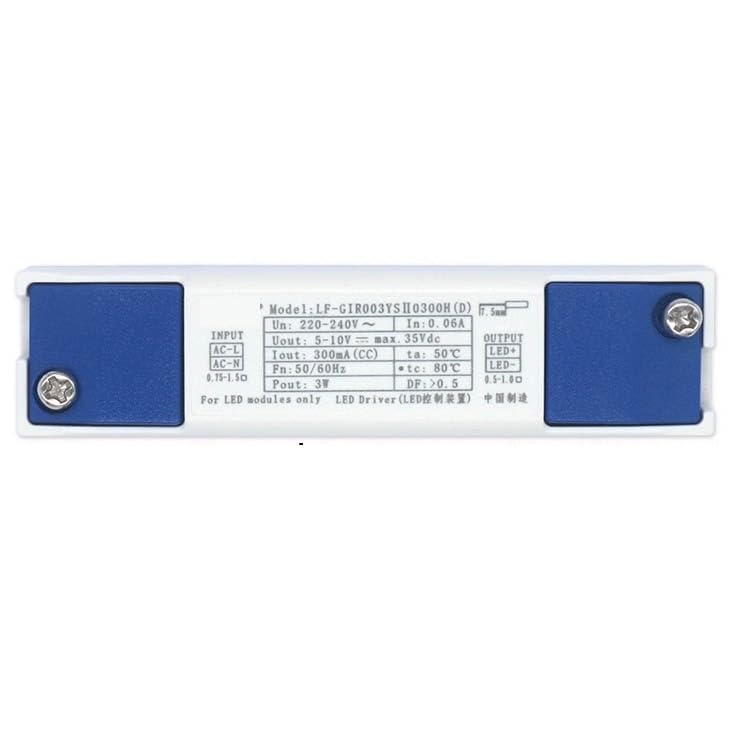 1PCS LF-GIRxxx 3W 5.4W 6.4 W 7W 7.2W LED Driver DC5-10V DC30-40V LED Panel Light Power Supply AC220V 240V Lighting Transformer(3W DC5-10V 300mA)